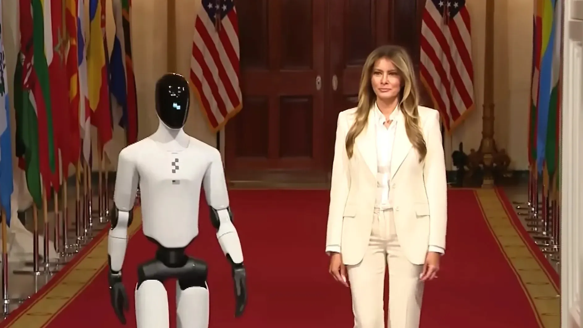 Melania Trump Introduces AI and Robotics Education Coalition at White House